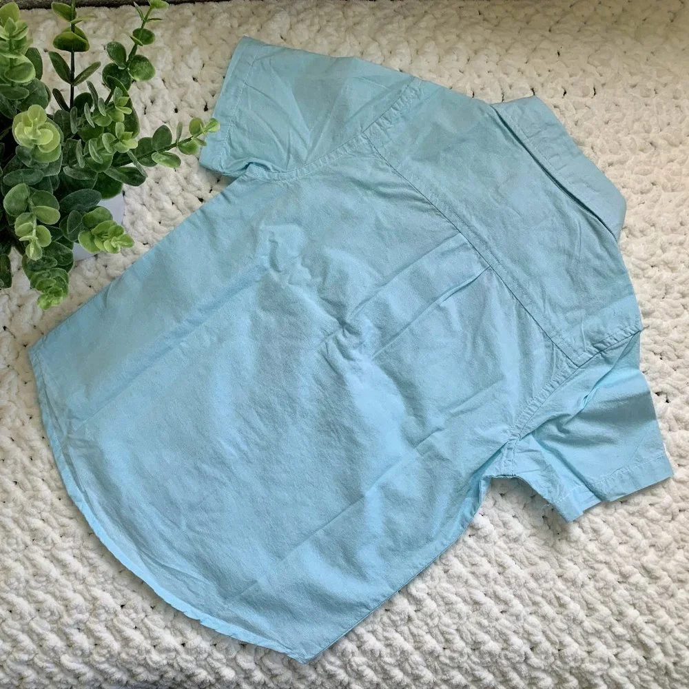 NWT Boys The Children's Place Button Down Shirt (Blue) XS/4